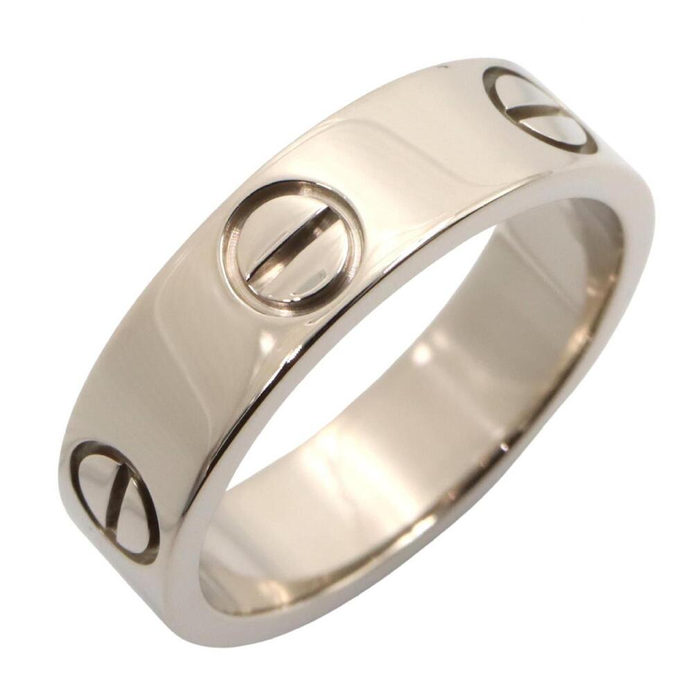 CARTIER 18k Silver Love Ring